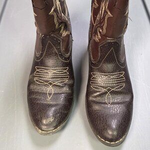 Size 4 - Colt Cowboy Boots - scuffed toe